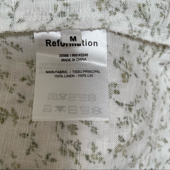 Reformation Mint Floral print Midi Wrap
Dress NWT - Picture 9 of 9